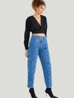 ÉTICA Denim Zoya Vintage Utility Pant