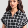 Universal Standard Sandy Stretch Poplin Shirtdress